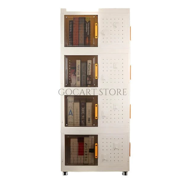 Multifunctional Foldable Narrow Storage Cabinet