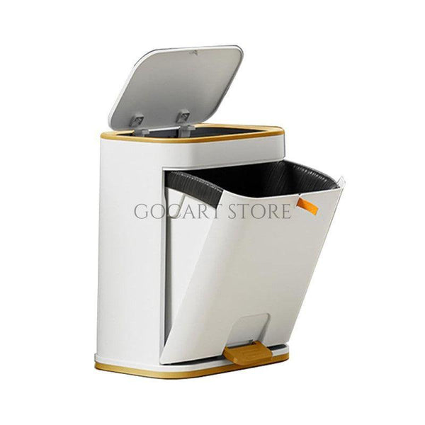 Bathroom Trash Can With Lid