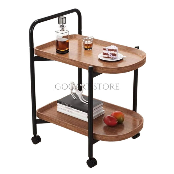 2 Tier Premium Serving Cart