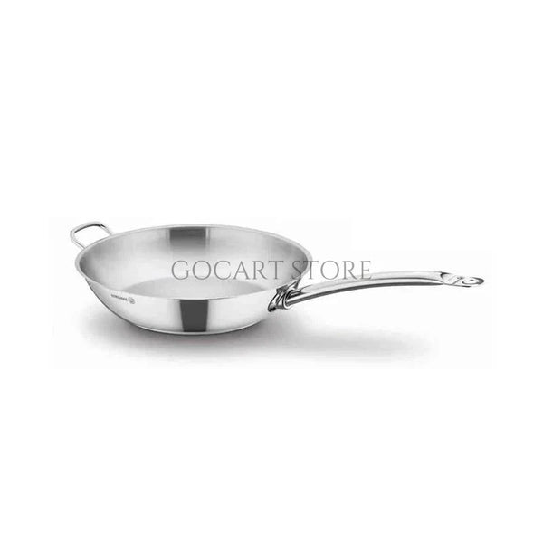 Korkmaz A1178 Proline Satin Stainless Steel Frying Pan - 36x7.5cm