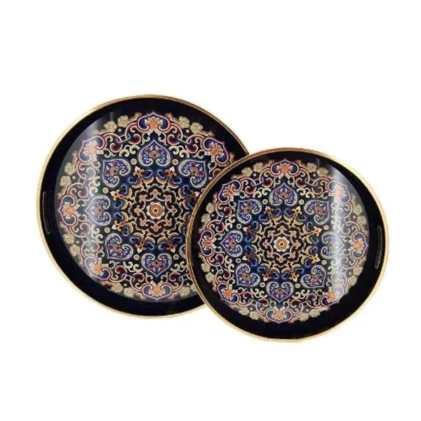 Round Tray Set 2 Piece RY136