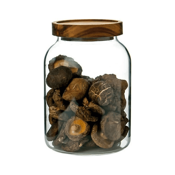 Glass Jar Burney Clear