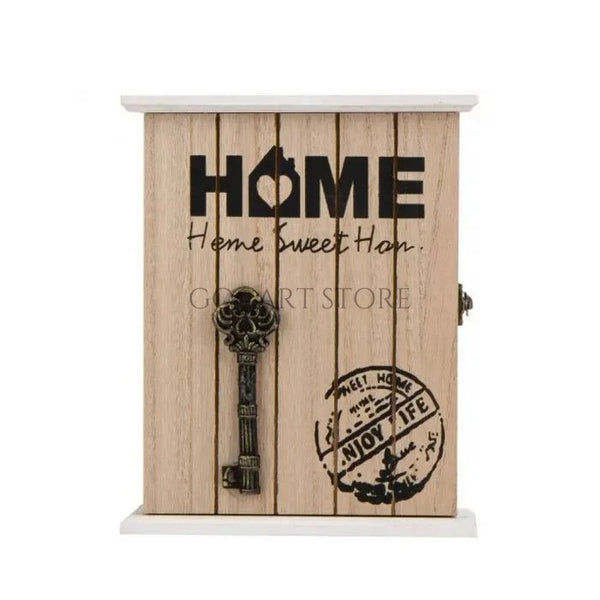 Wall Mounted Wooden Key Holder