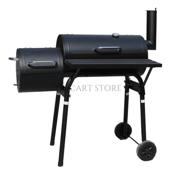 Outdoor Smoker BBQ Trolley With Wheels
