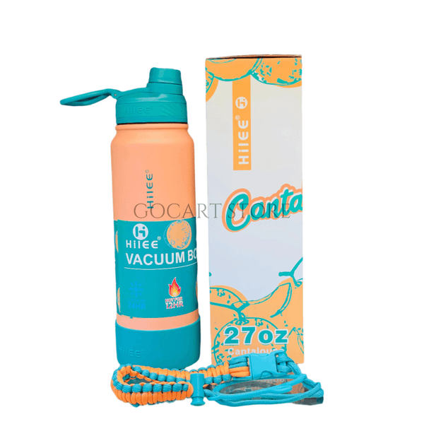 Hilee Wide Mouth Insulated Bottle - Orange