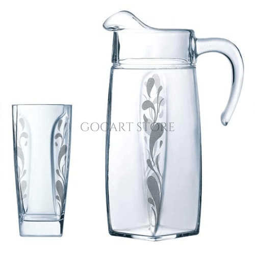 Luminarc Flame Sparkle Glass Drink Set