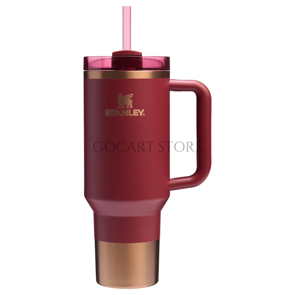 The Quencher H2.0 Flowstate™ Tumbler | 40 OZ - Gilded Pomegranate