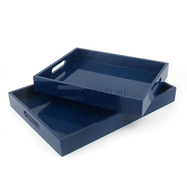 Modern Serving Tray (Royal Blue)