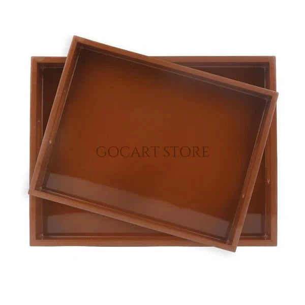 Modern Serving Tray (Brown)