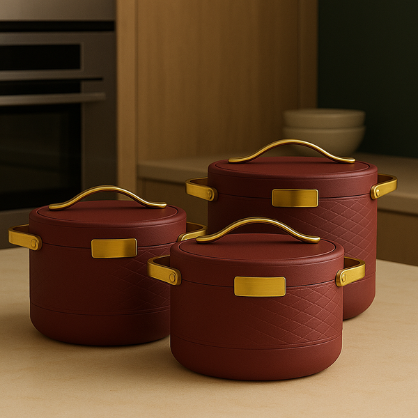 Premium Insulated Hotpots - Maroon
