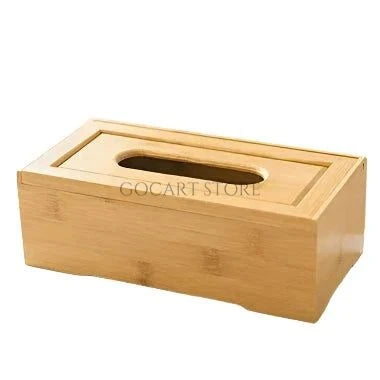 Bamboo Wooden Tissue Box