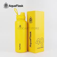 AquaFlask Bottle (40oz) - Lemon Slush