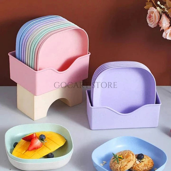 10 Pcs Creative Plate Set